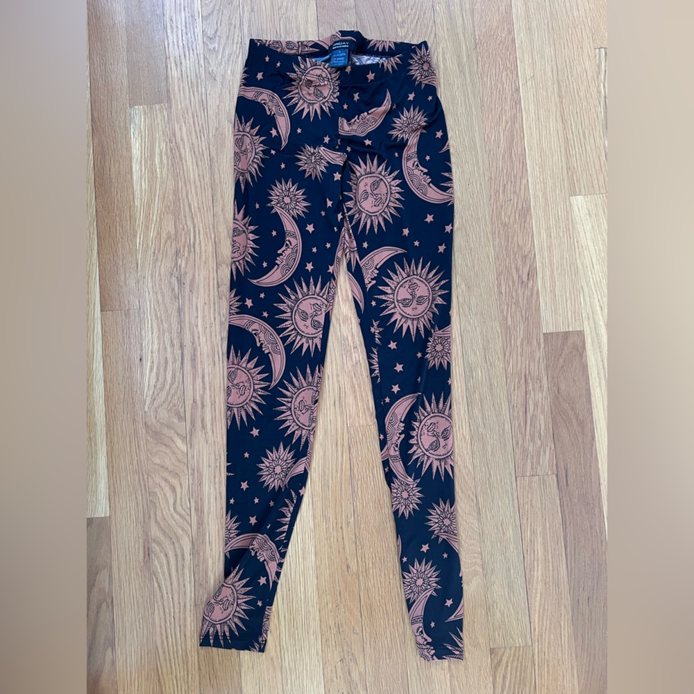 Sun and Moon Patterned women’s  Leggings